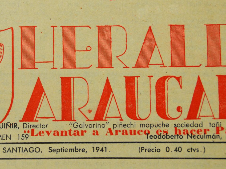 Logo Diario Heraldo Araucano 1941